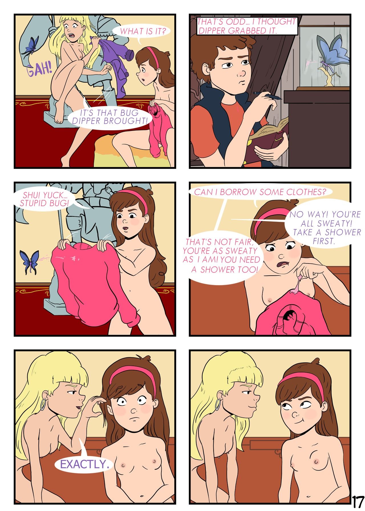 Butterflies In My Head Porn Comic english 18
