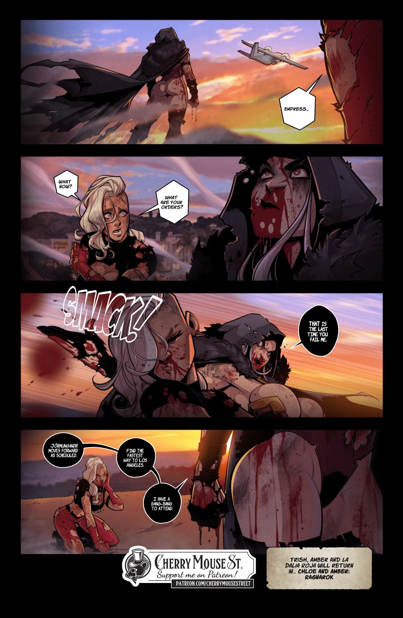 Chloe & Amber Part 6: The Mexican Job Porn Comic english 40