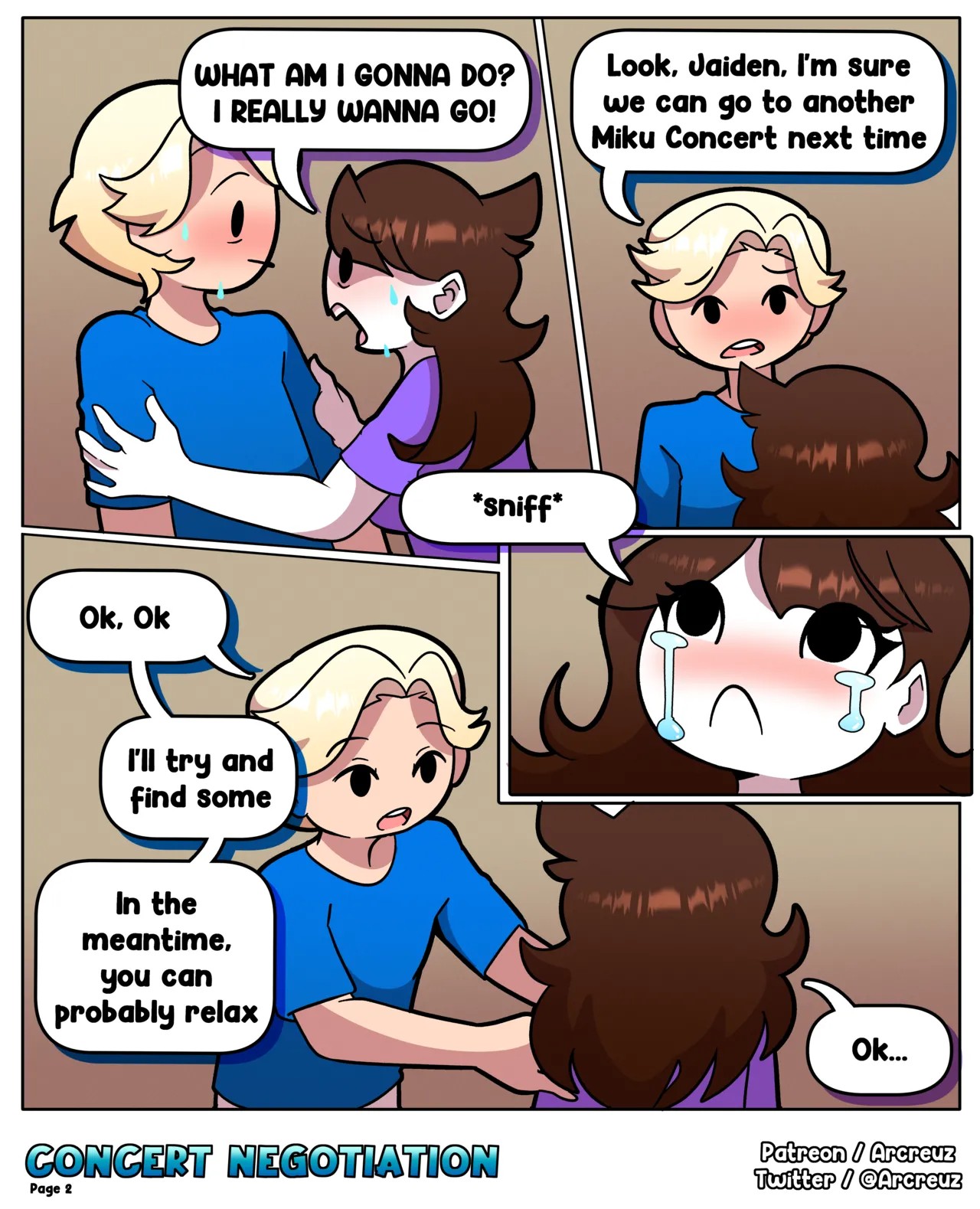Concert Negotiation Porn Comic english 02