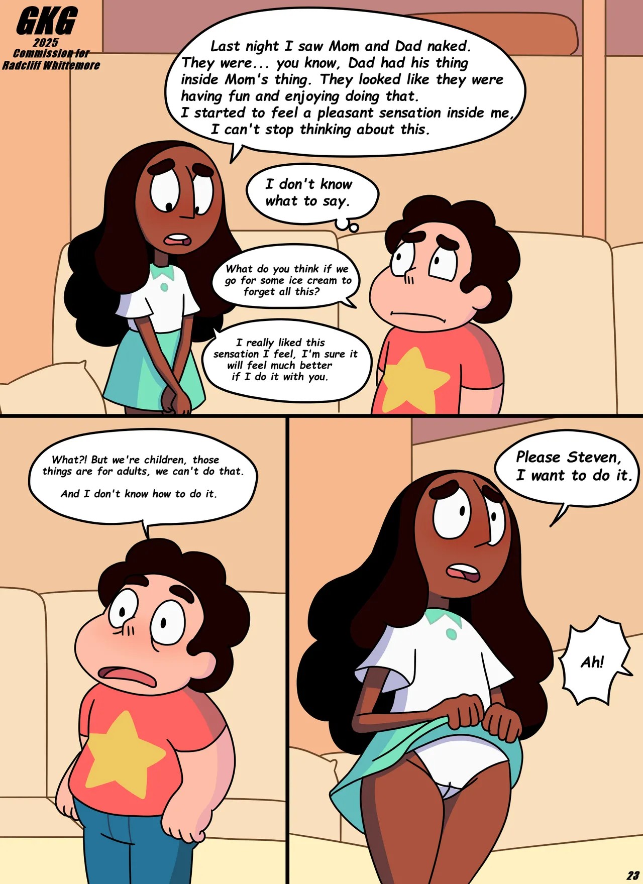 Connie Maheswaran's Newest Pleasures Porn Comic english 23