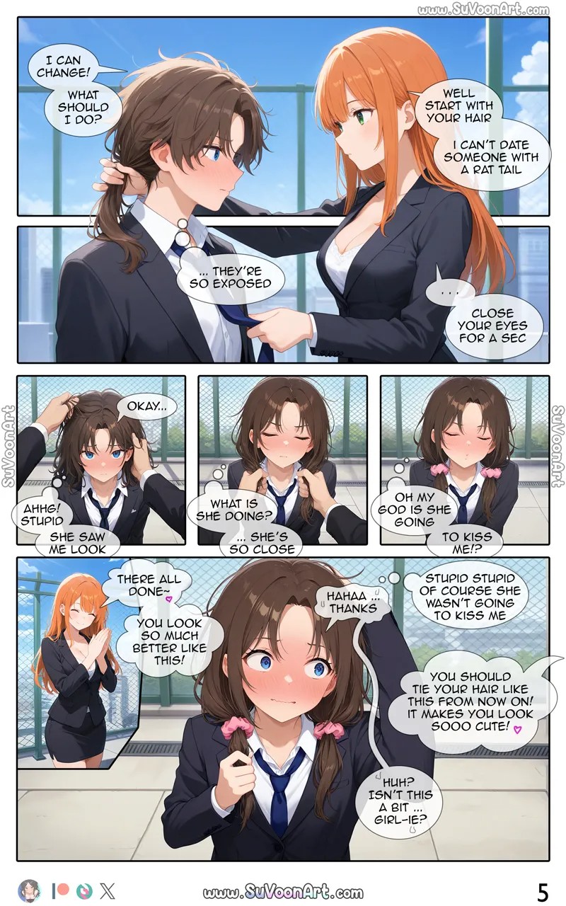 Crossing The Line Porn Comic english 06