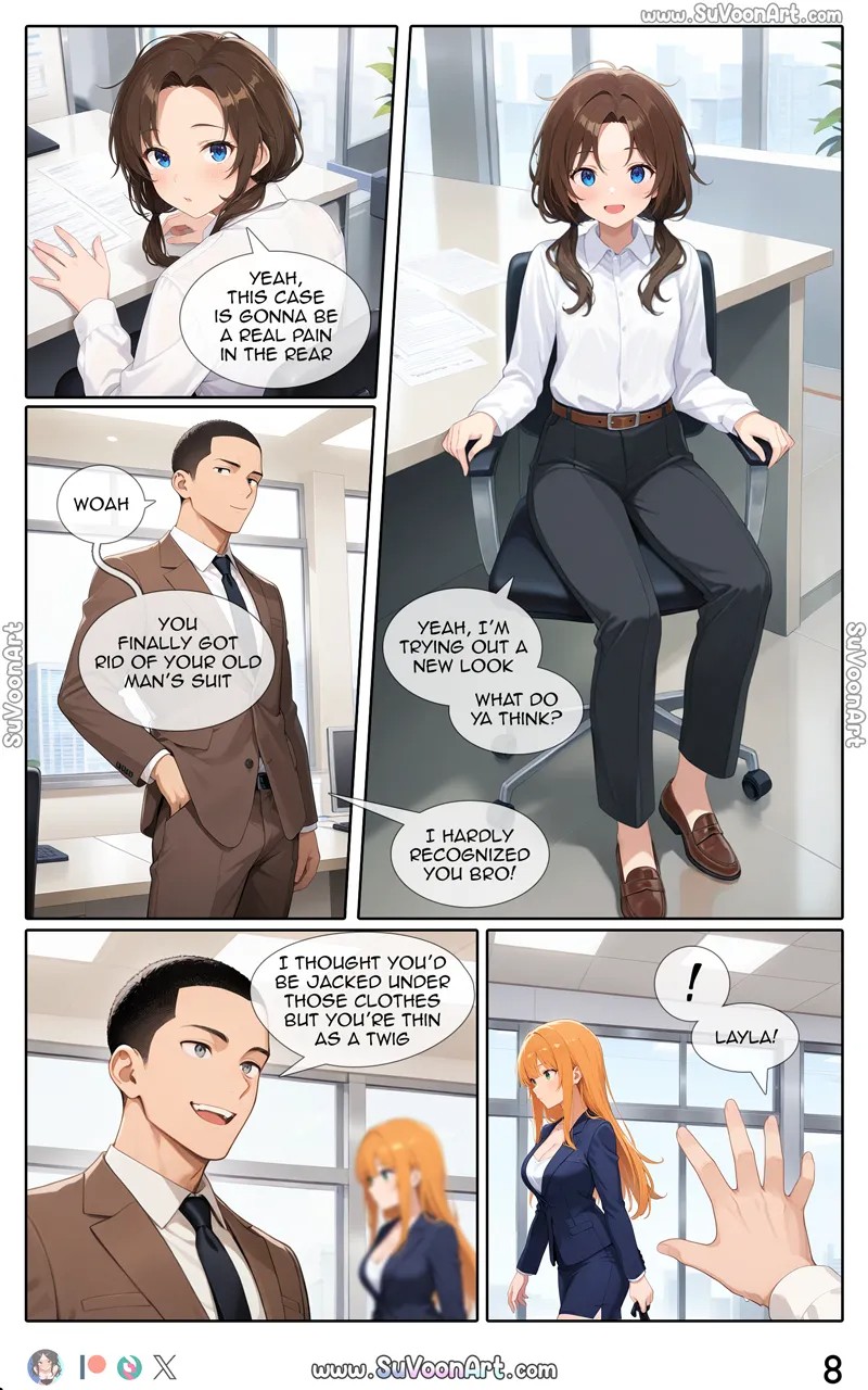 Crossing The Line Porn Comic english 09