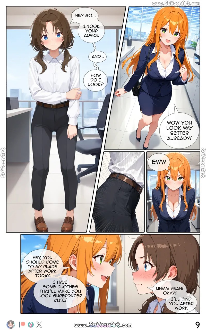 Crossing The Line Porn Comic english 10