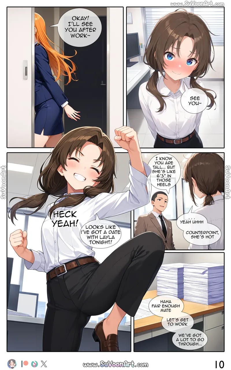Crossing The Line Porn Comic english 11