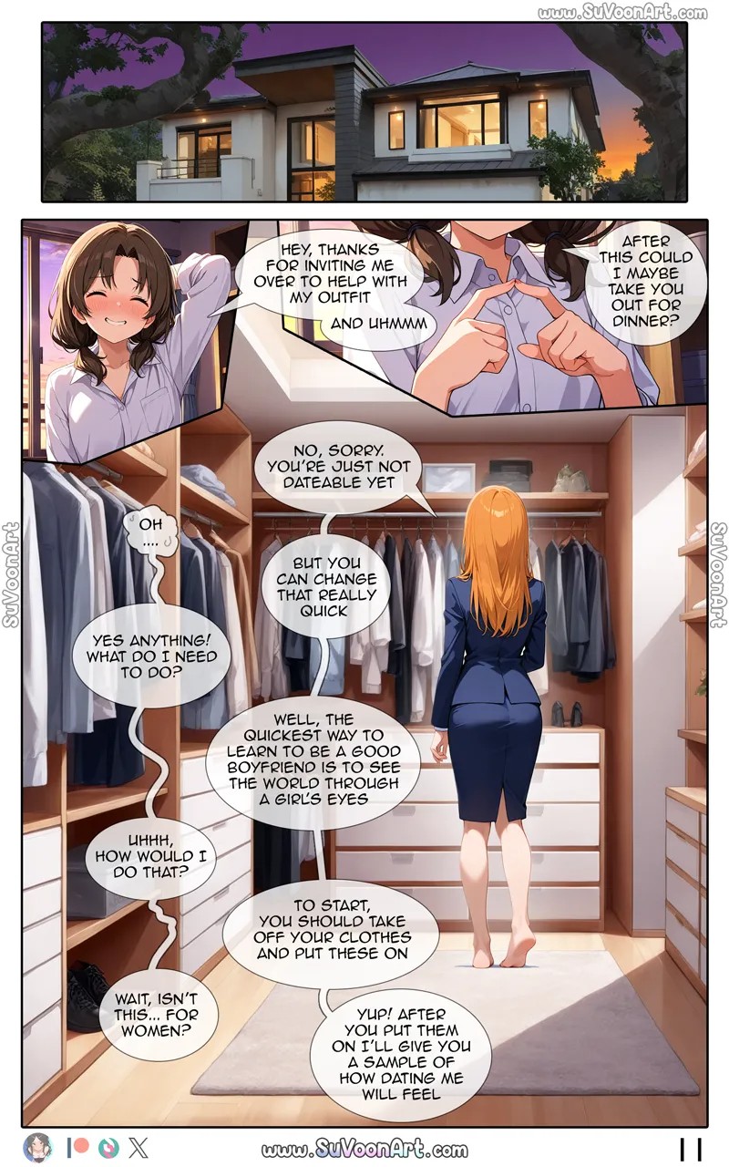 Crossing The Line Porn Comic english 12
