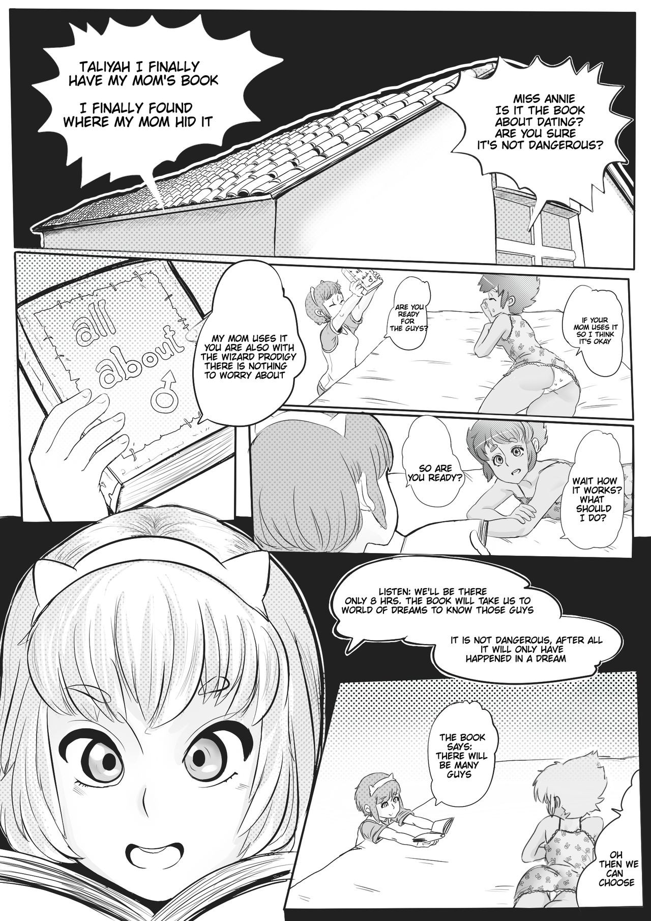 Cute Magic Part 1: Curiosity And Magic Porn Comic english 03