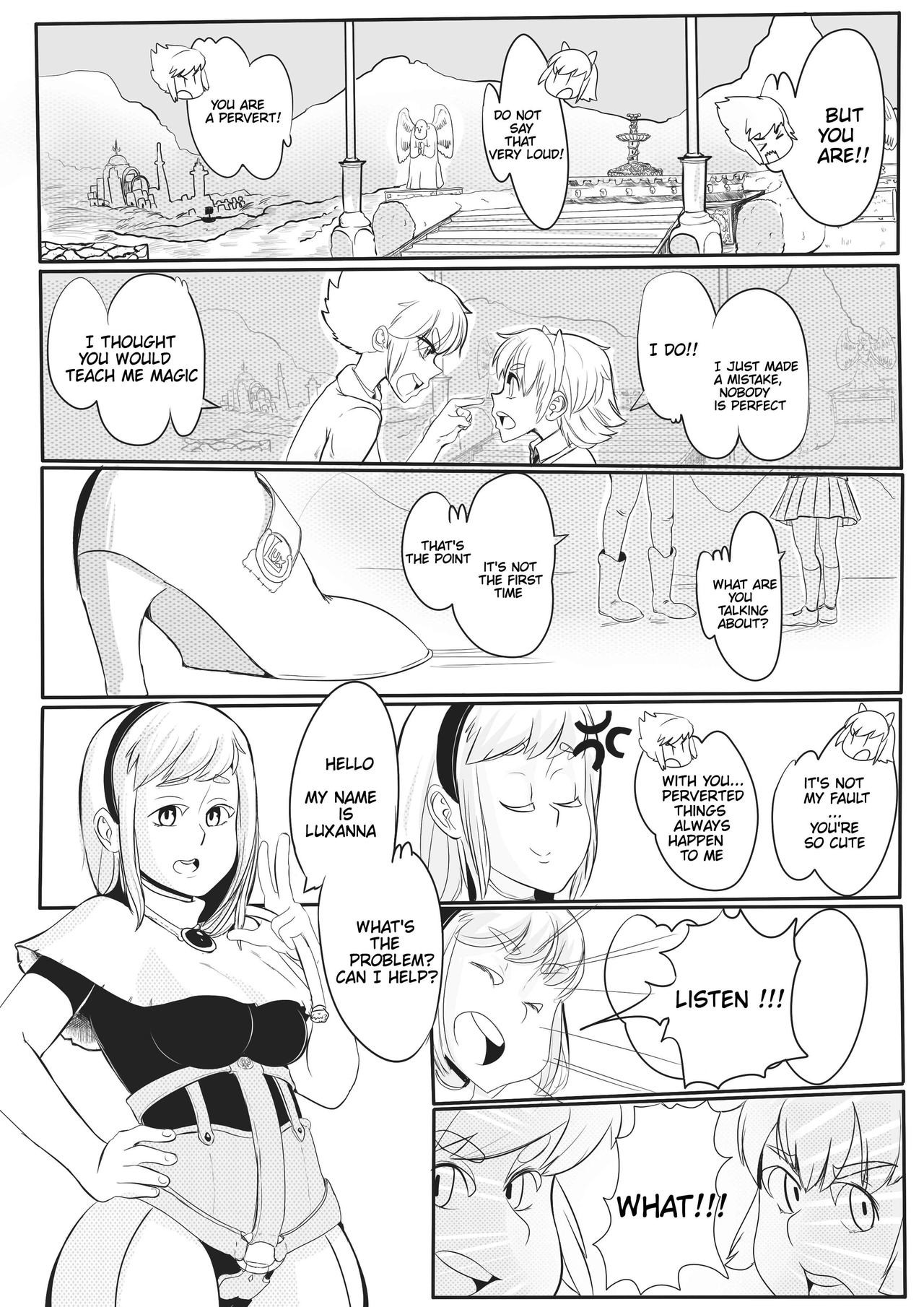 Cute Magic Part 2: Lux The Thief  Porn Comic english 04