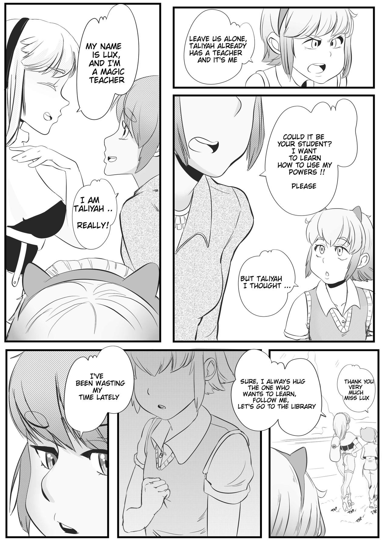Cute Magic Part 2: Lux The Thief  Porn Comic english 05