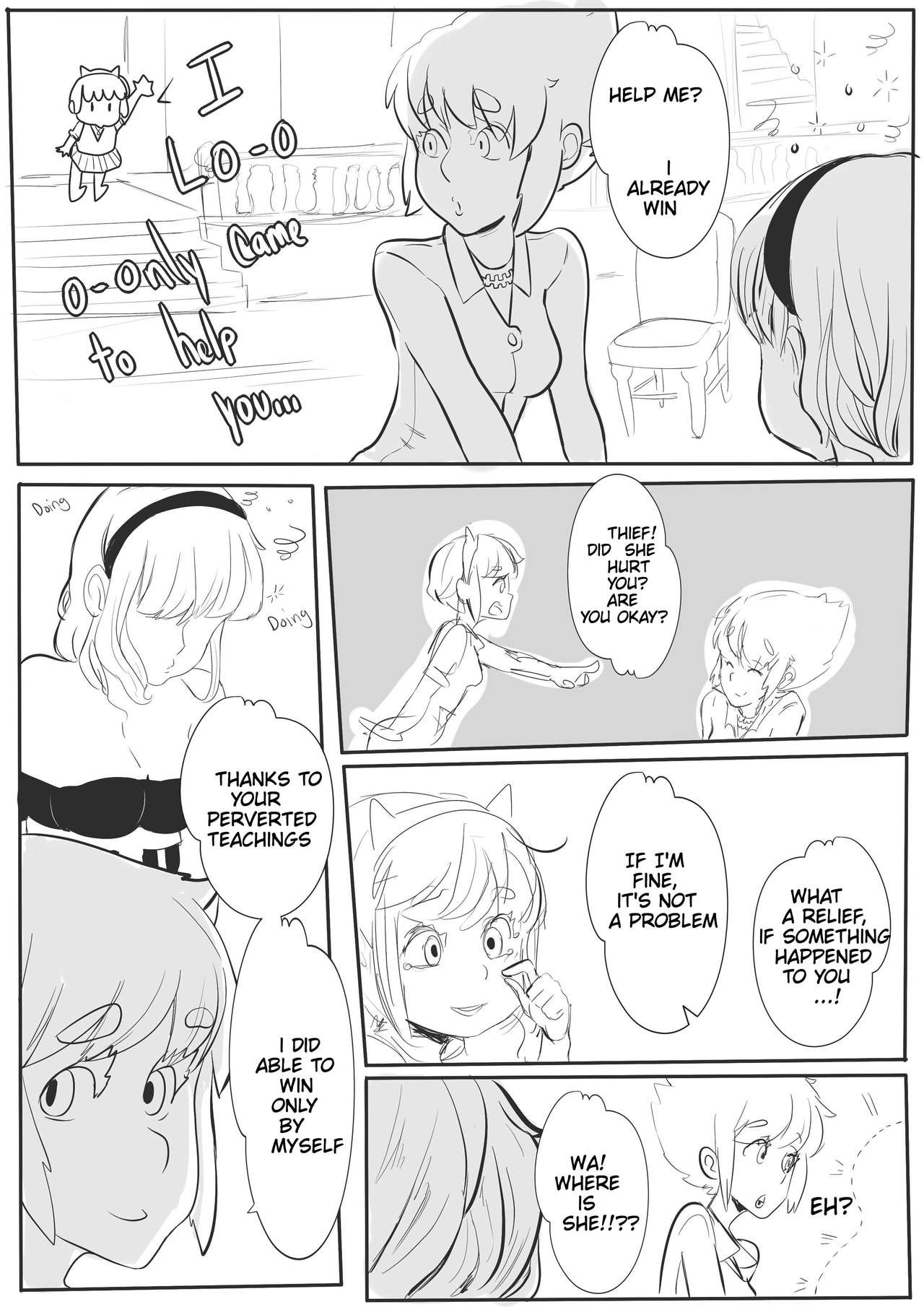 Cute Magic Part 2: Lux The Thief  Porn Comic english 27