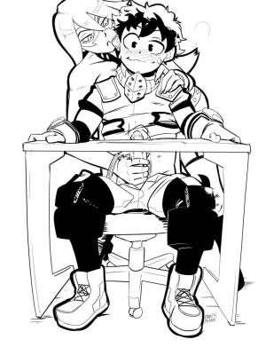 Deku And Midnight