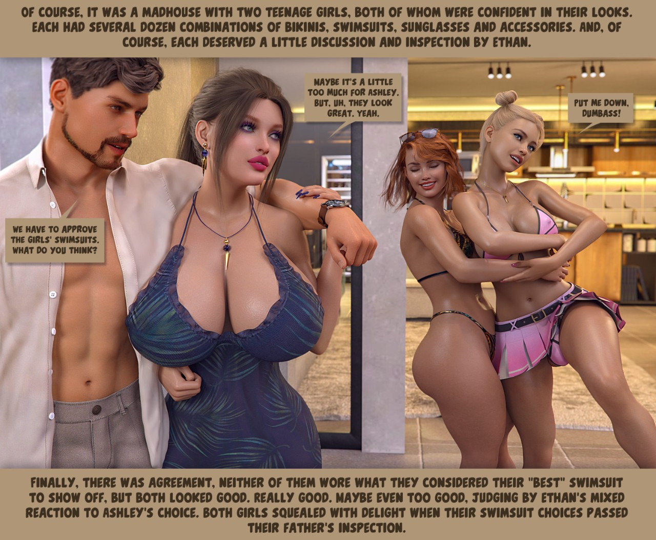 Family Secrets By Shockabuki Part 2 Porn Comic english 10