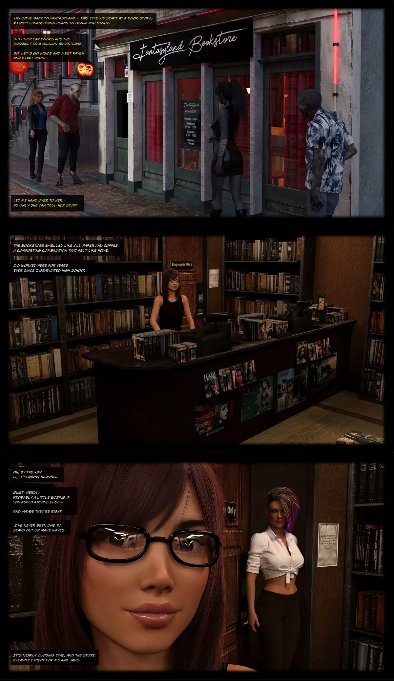 Fantasyland: Raven Porn Comic english 03