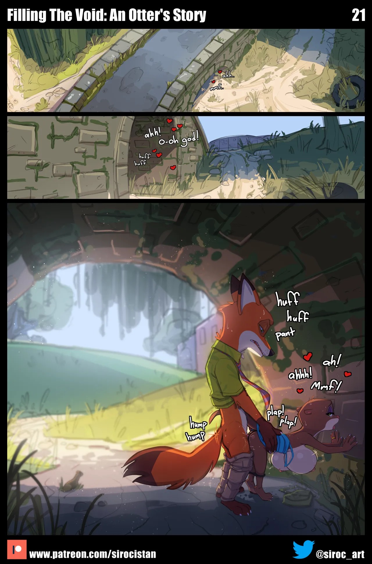 Filling The Void: An Otter's Story Porn Comic english 35