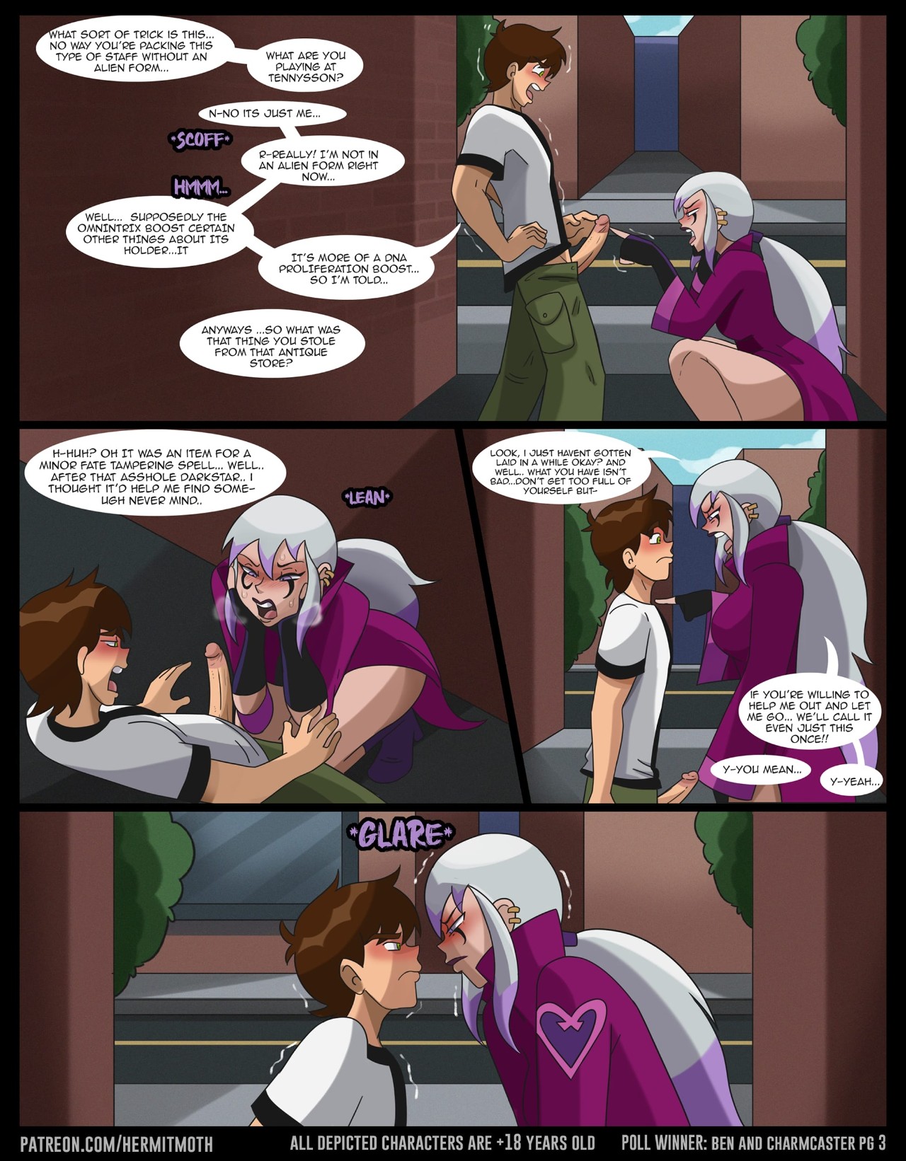 Future Ben And Charmcaster Porn Comic english 03