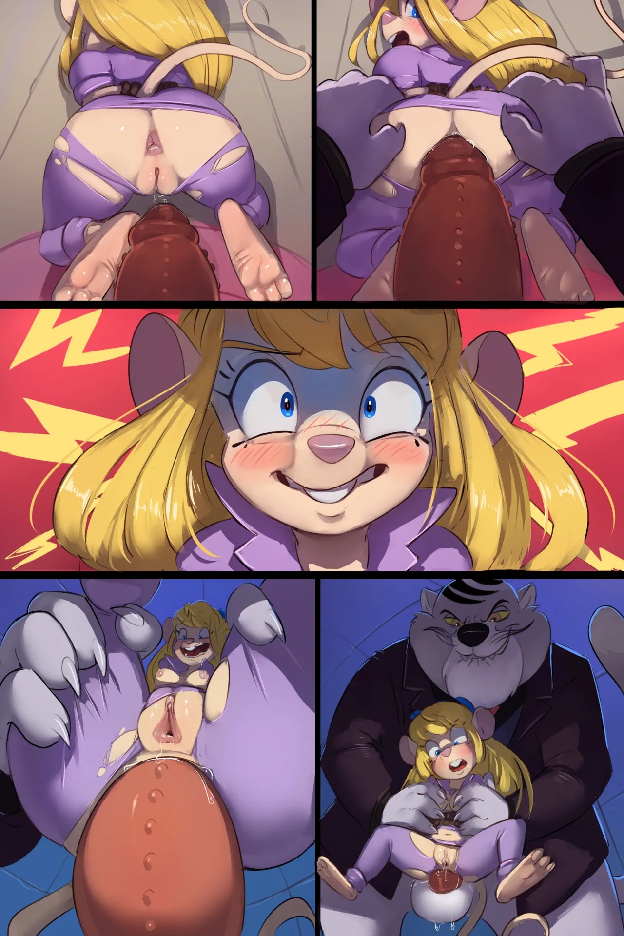 Gadget Adventure Porn Comic english 03