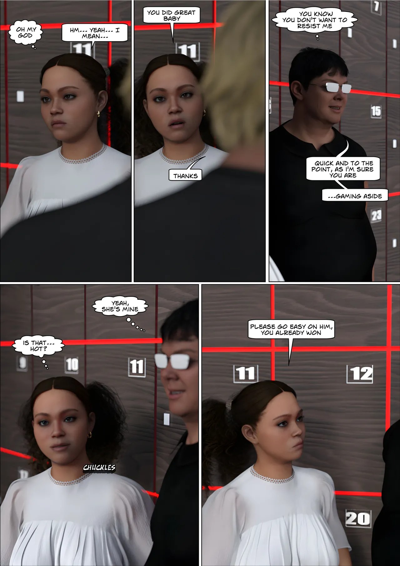 Gaming By Cassanta Porn Comic english 11