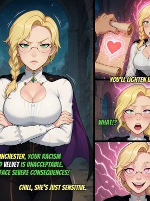 Glynda Goodwitch Mind Control Mini Comic Porn Comic english 02