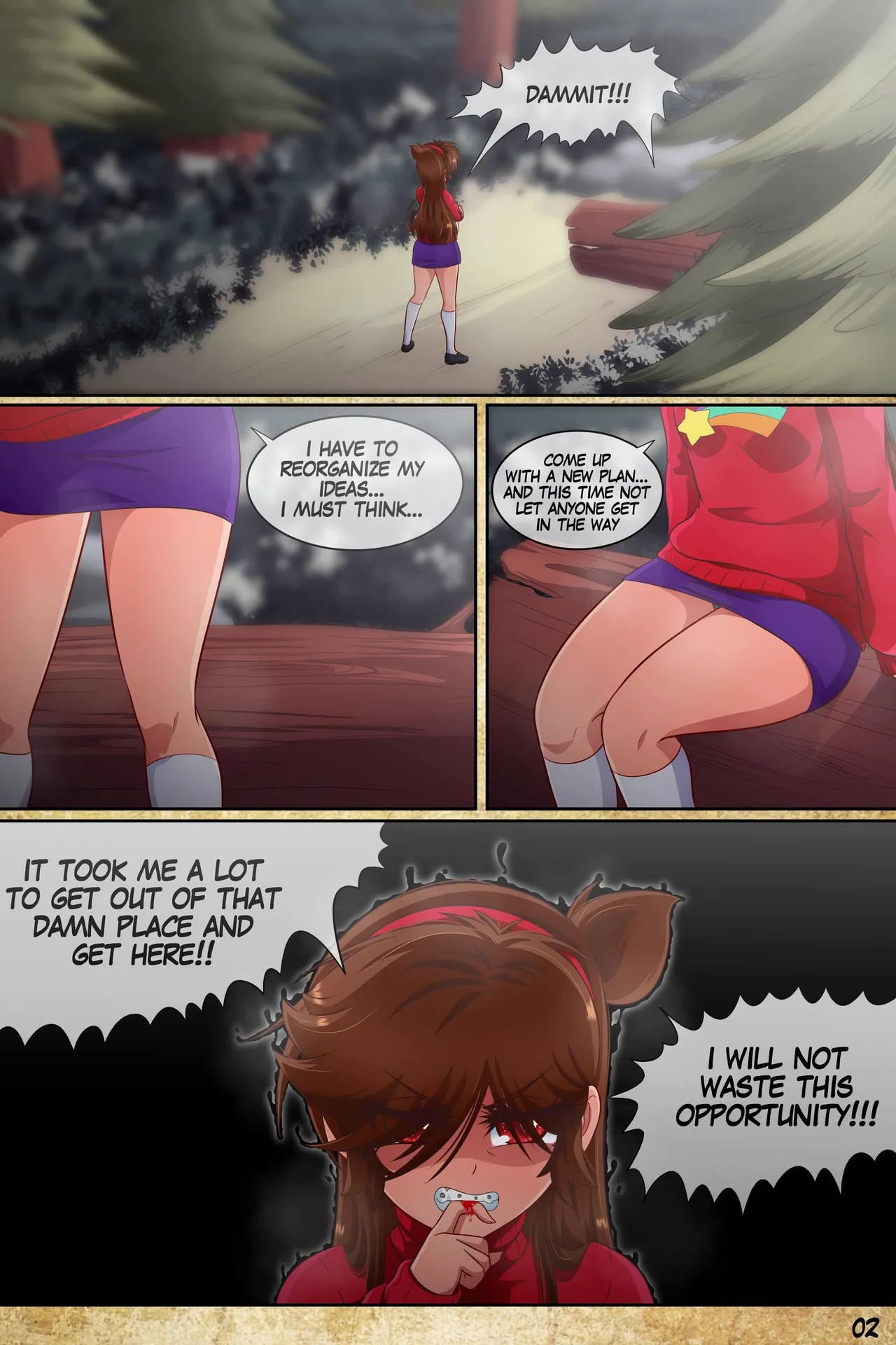 Gravity Fake Part 2 Porn Comic english 04