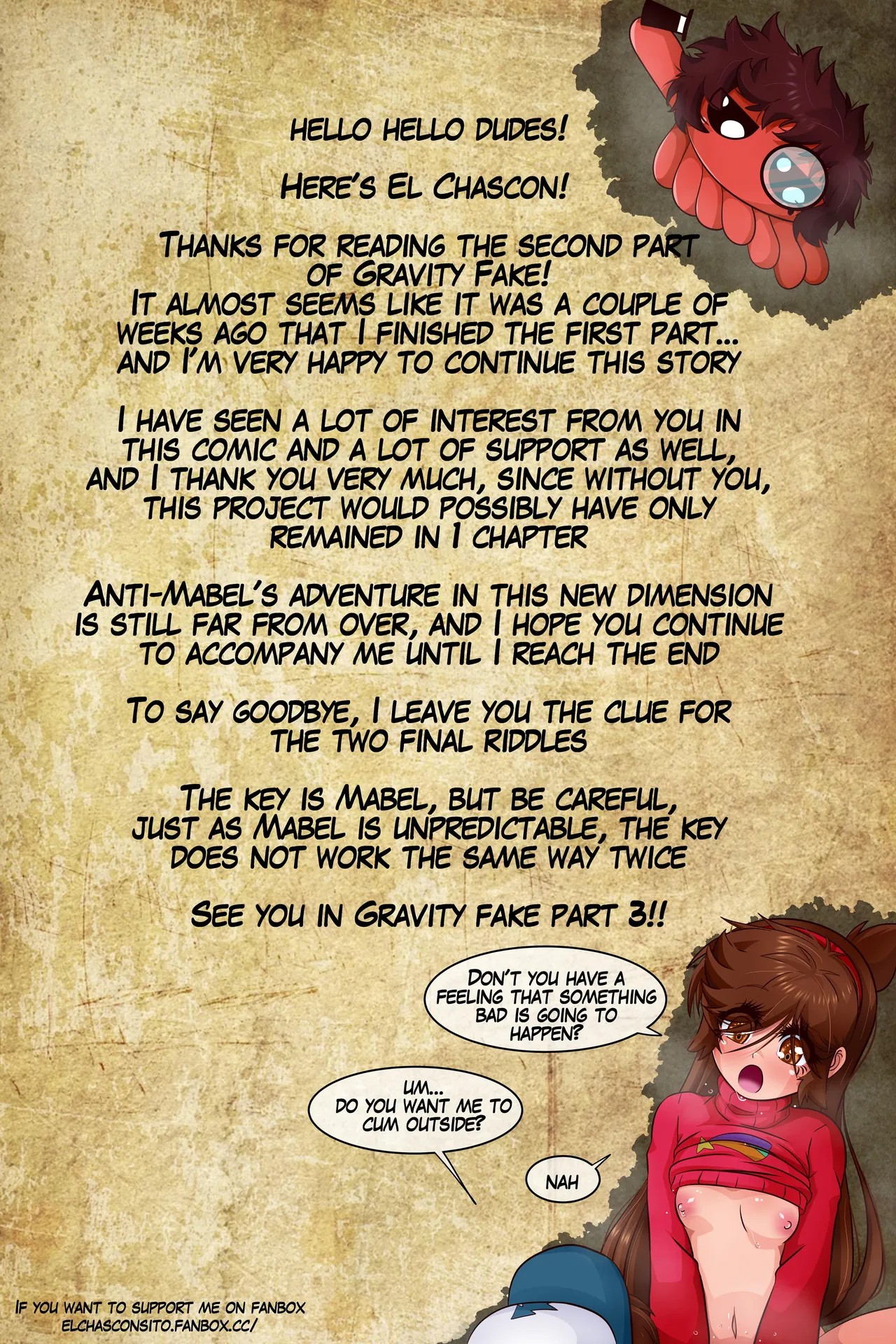 Gravity Fake Part 2 Porn Comic english 40