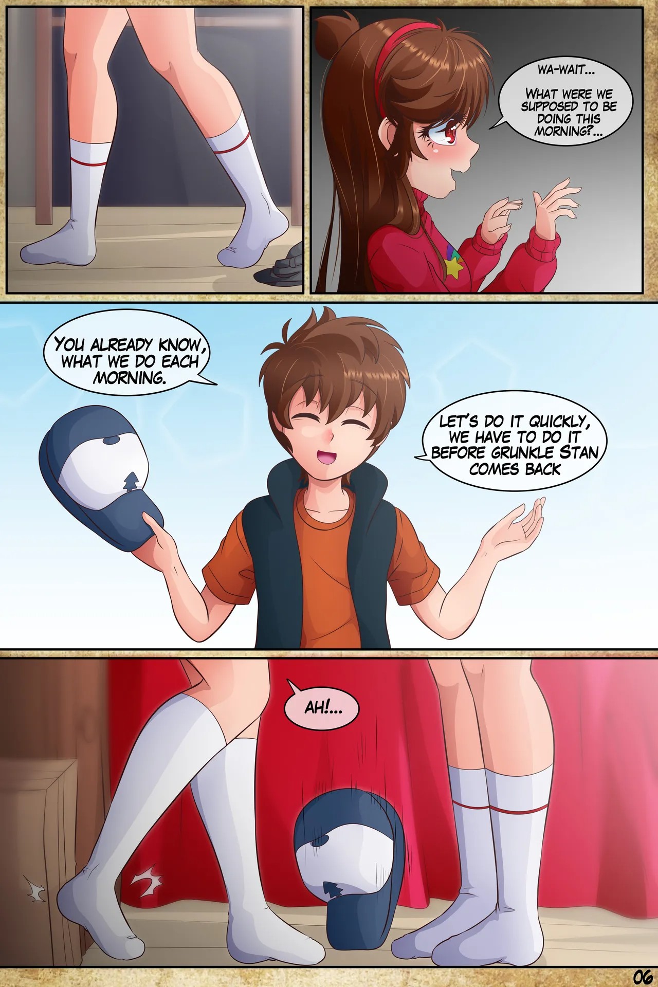 Gravity Fake Porn Comic english 09
