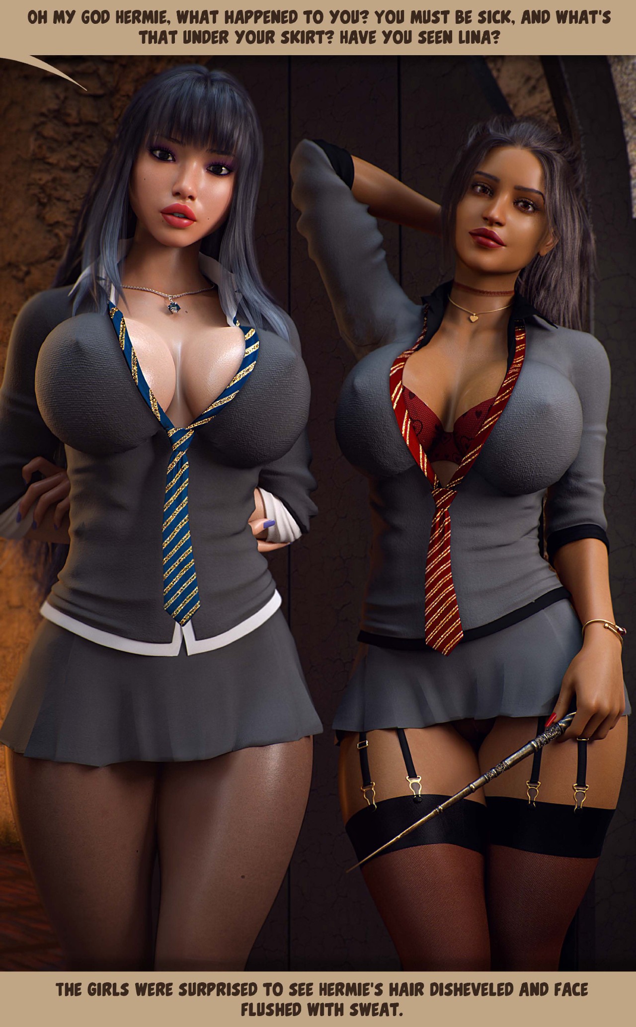 Grimoire Of Lust Part 2: Lina Lingood's Seduction Porn Comic english 23