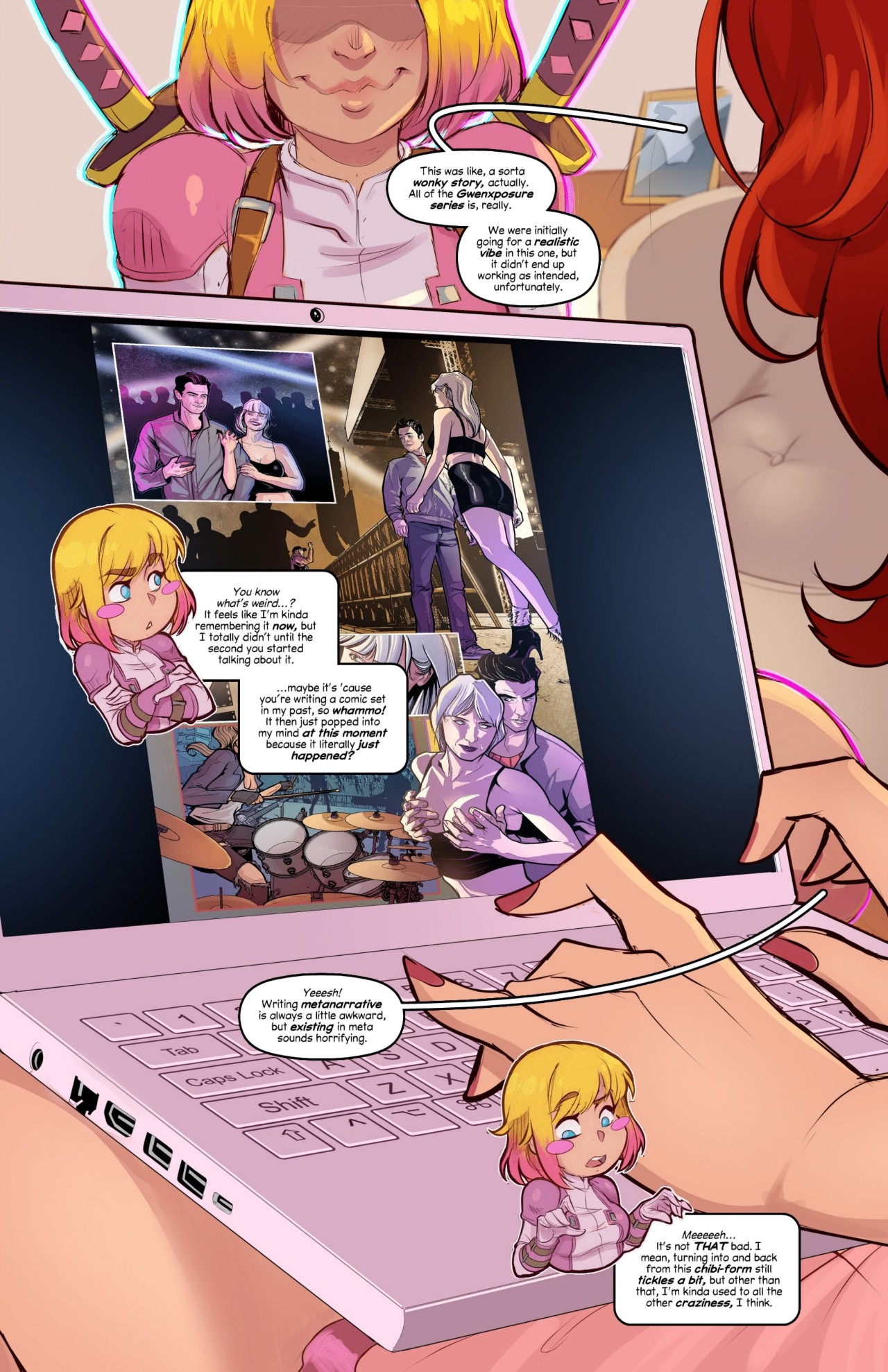 Gwen-Xposure Part 2: Reduxxx Porn Comic english 05