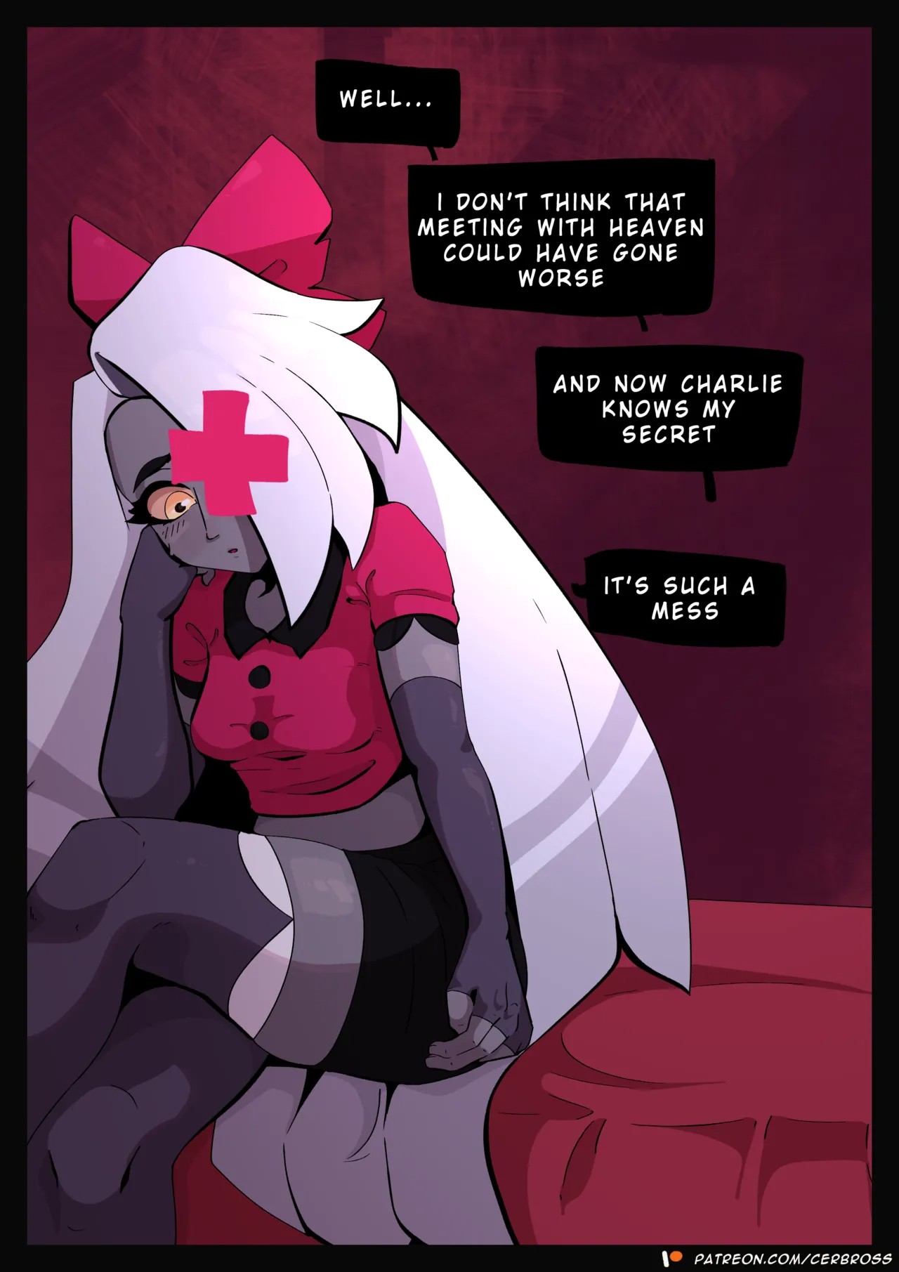 Hazbin Frustrations Porn Comic english 02