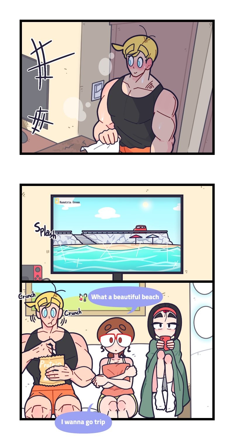 Hello! Marcolin R Part 22: Let's Go To The Beach Porn Comic english 04
