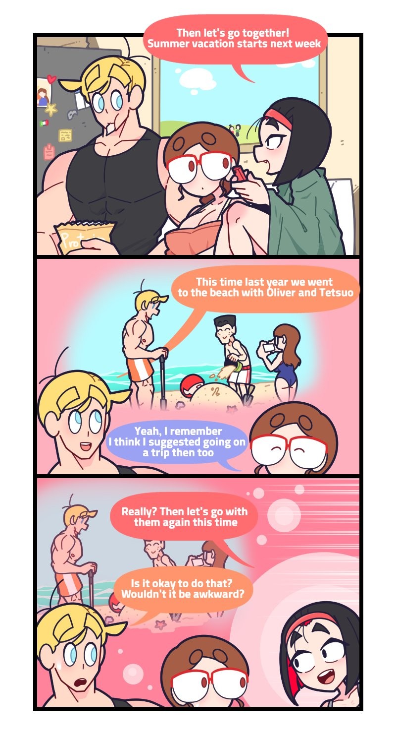 Hello! Marcolin R Part 22: Let's Go To The Beach Porn Comic english 05
