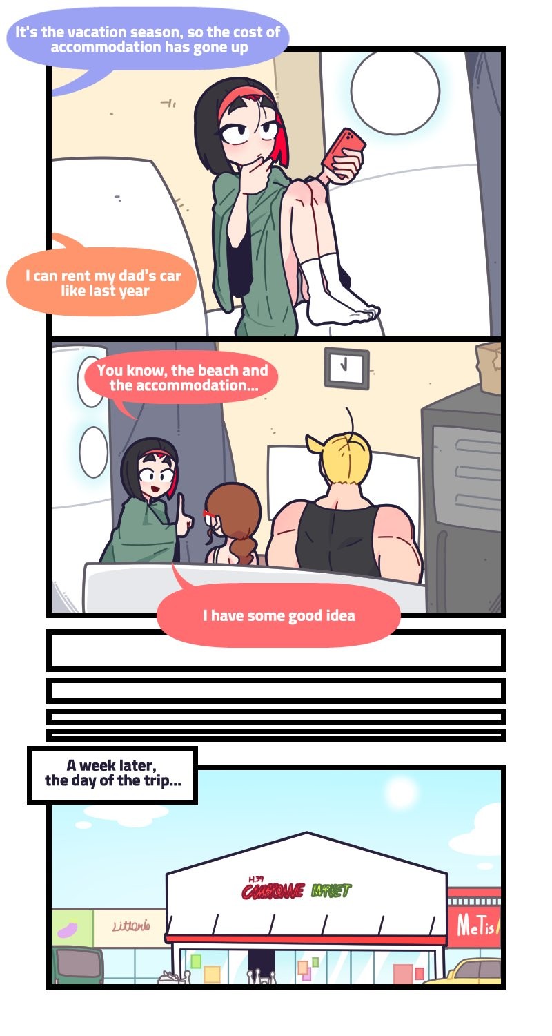 Hello! Marcolin R Part 22: Let's Go To The Beach Porn Comic english 07