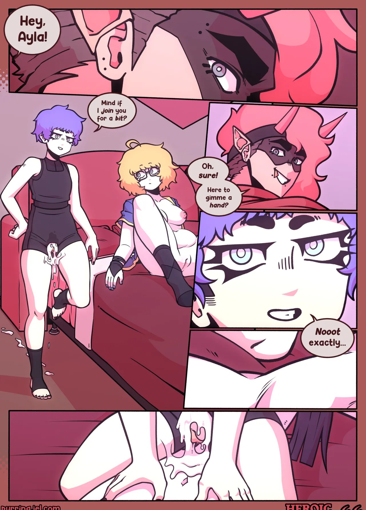 Heroic Nudity  Porn Comic english 66