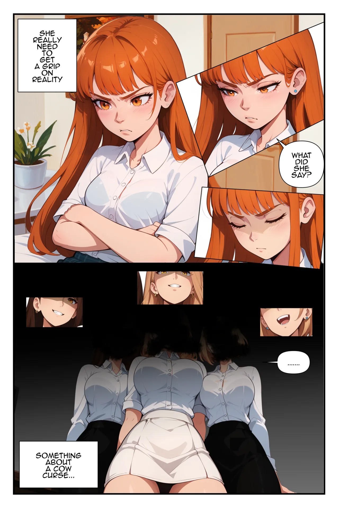 Hucow Curse By WISH_COMICS Porn Comic english 03