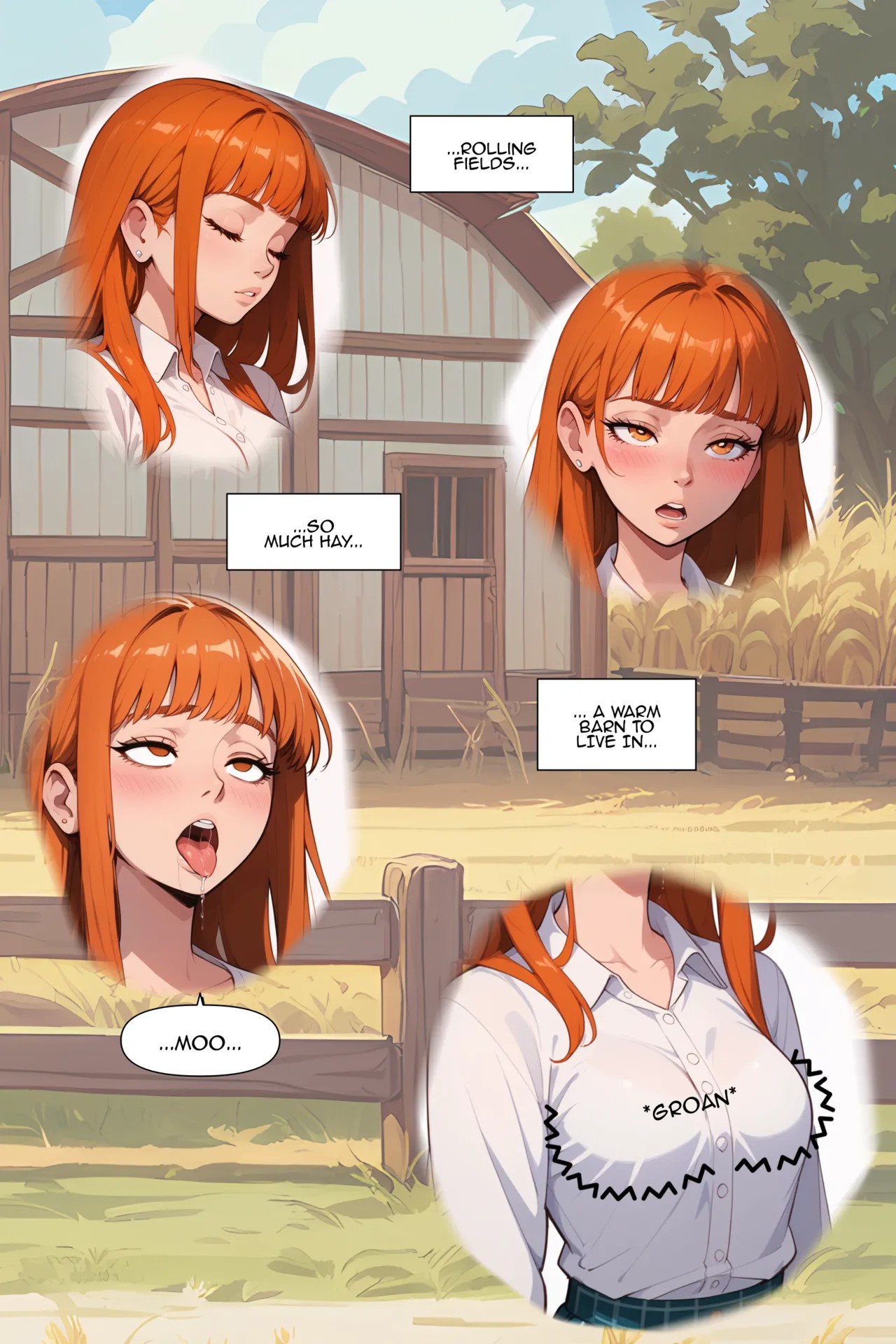 Hucow Curse By WISH_COMICS Porn Comic english 04