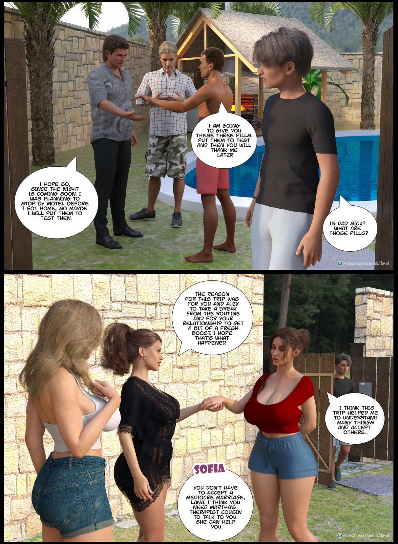 Immoral Desires Part 11 Porn Comic english 64