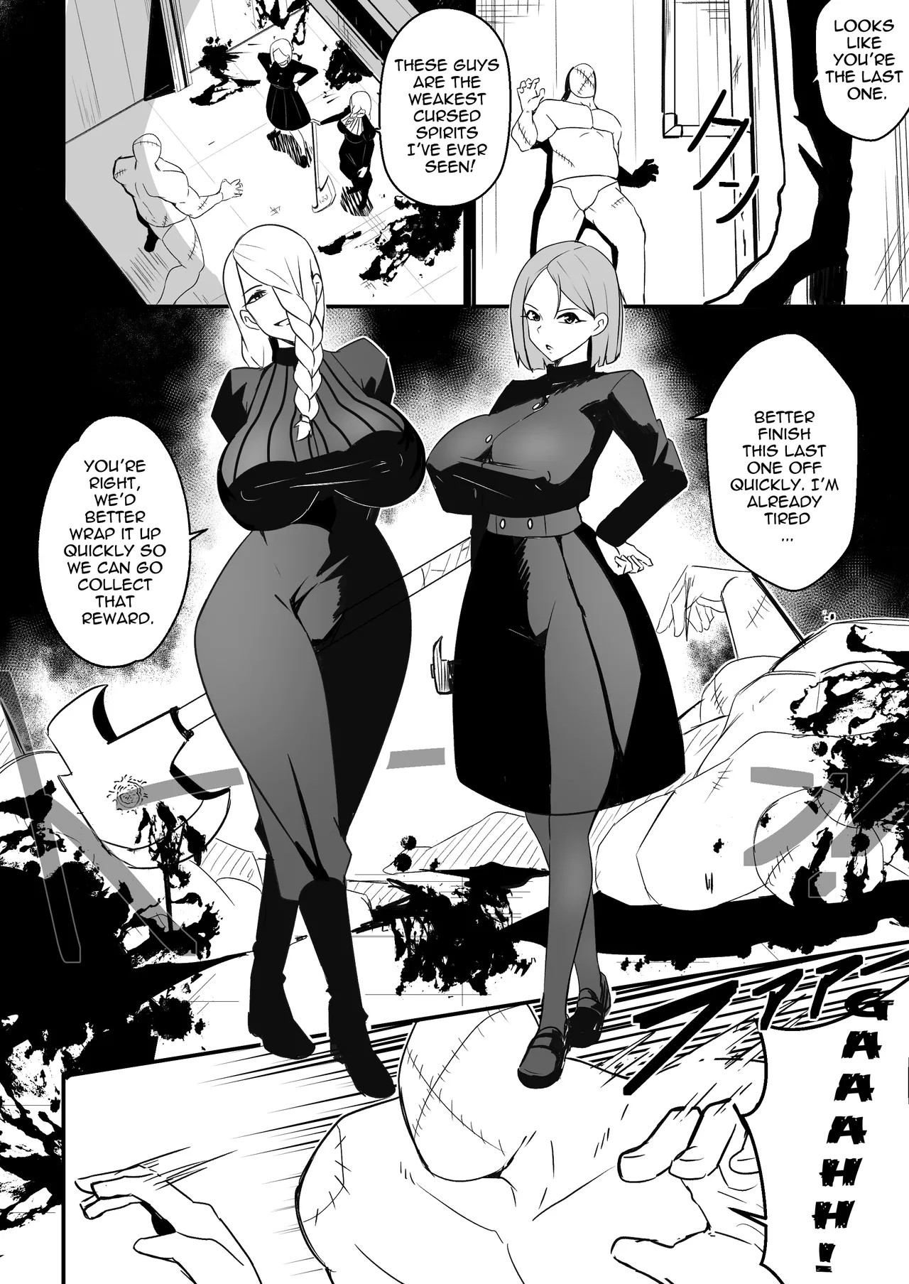 Jujutsushi Wa Maketa Porn Comic english 03