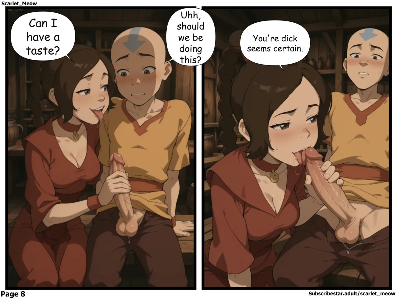 Avatar last airbender comic porn