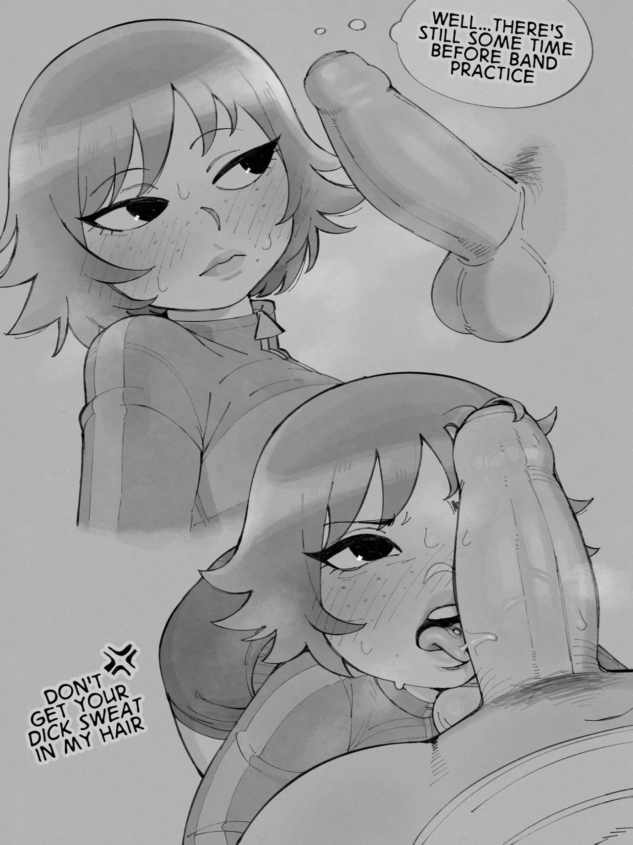 Kim Pine Drums Porn Comic english 03