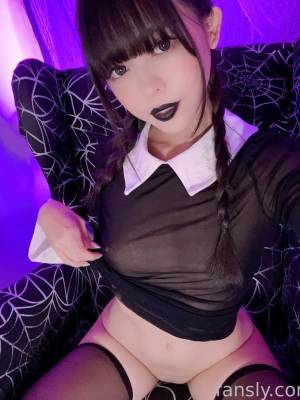 Kittyxkum: Wednesday Addams Porn Comic english 124