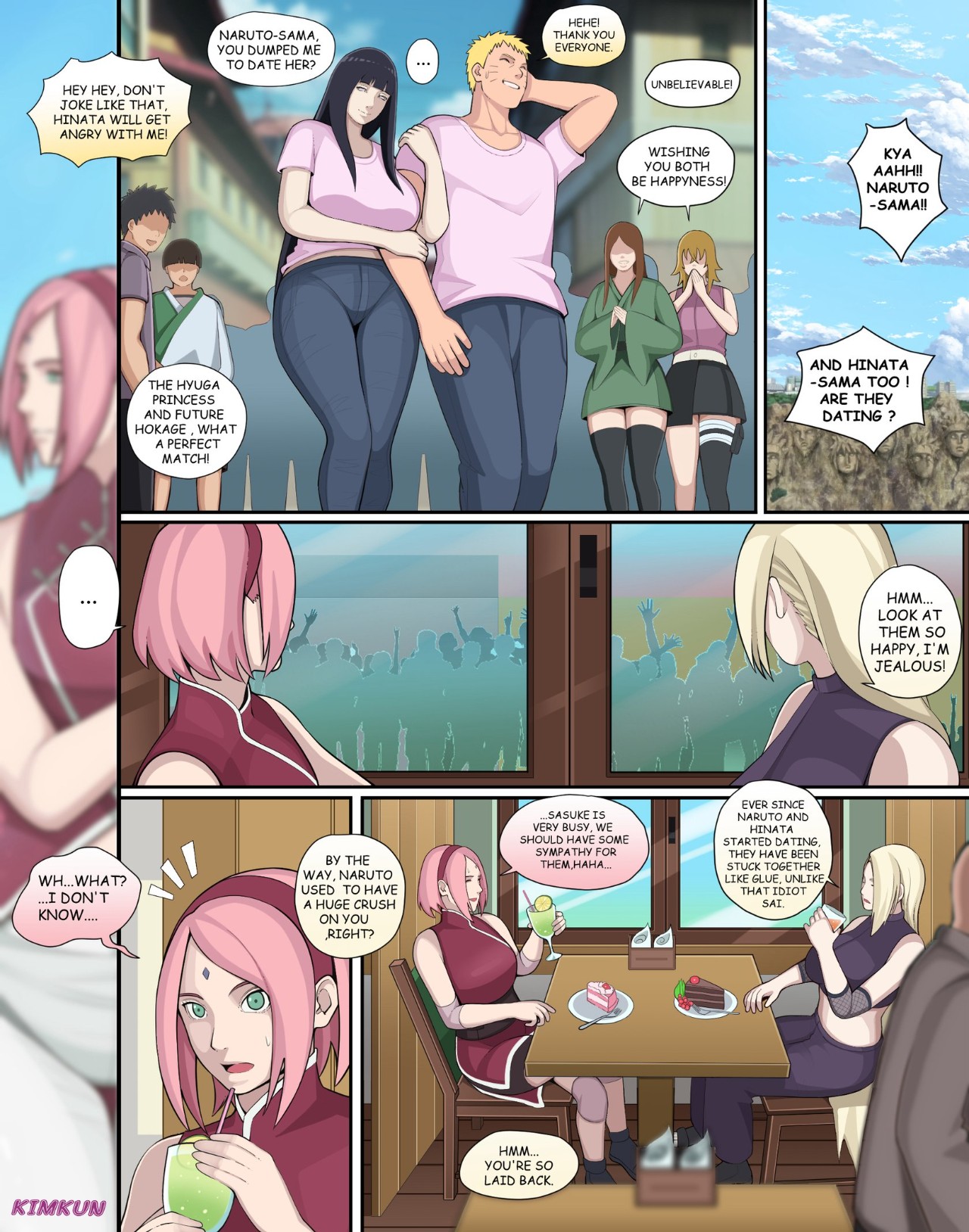 Konoha Spring: Side Story Porn Comic english 02