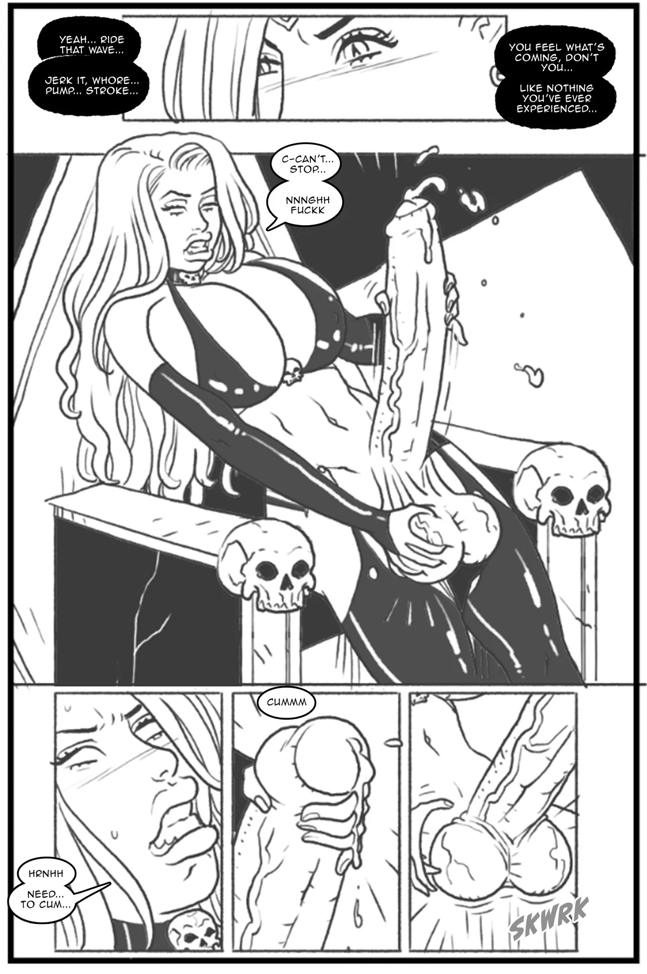 Lady Death vs Cerene Porn Comic english 13