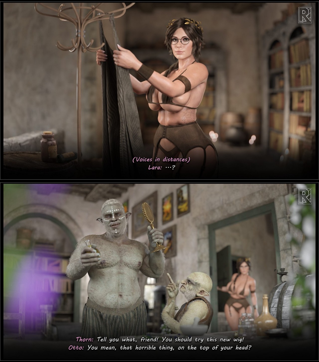 Lara's Lustful Adventure Part 7 Porn Comic english 04