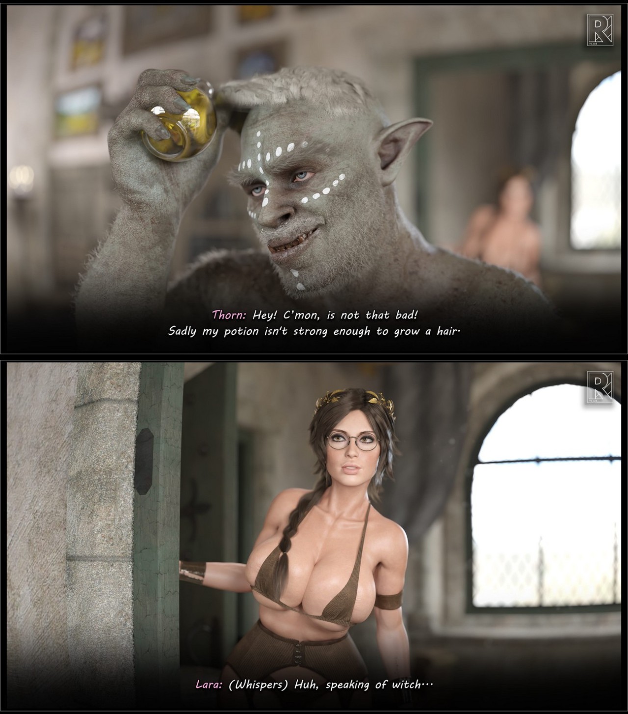Lara's Lustful Adventure Part 7 Porn Comic english 05
