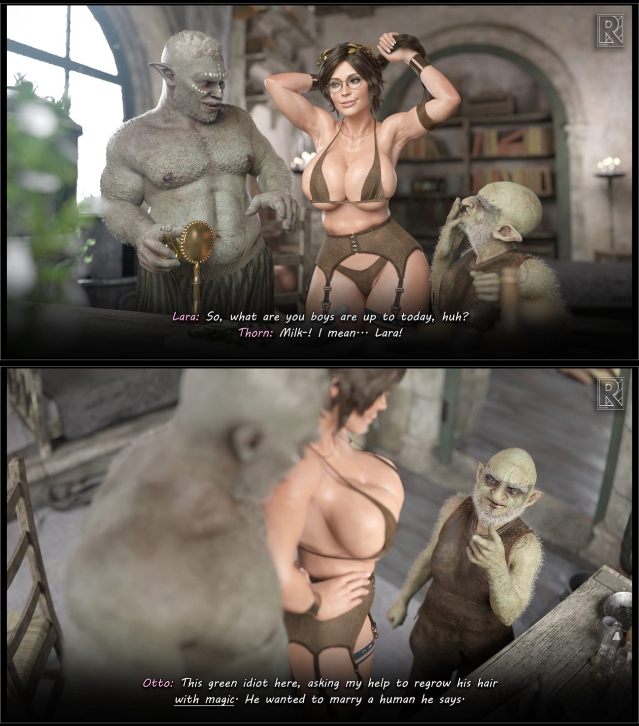 Lara's Lustful Adventure Part 7 Porn Comic english 06