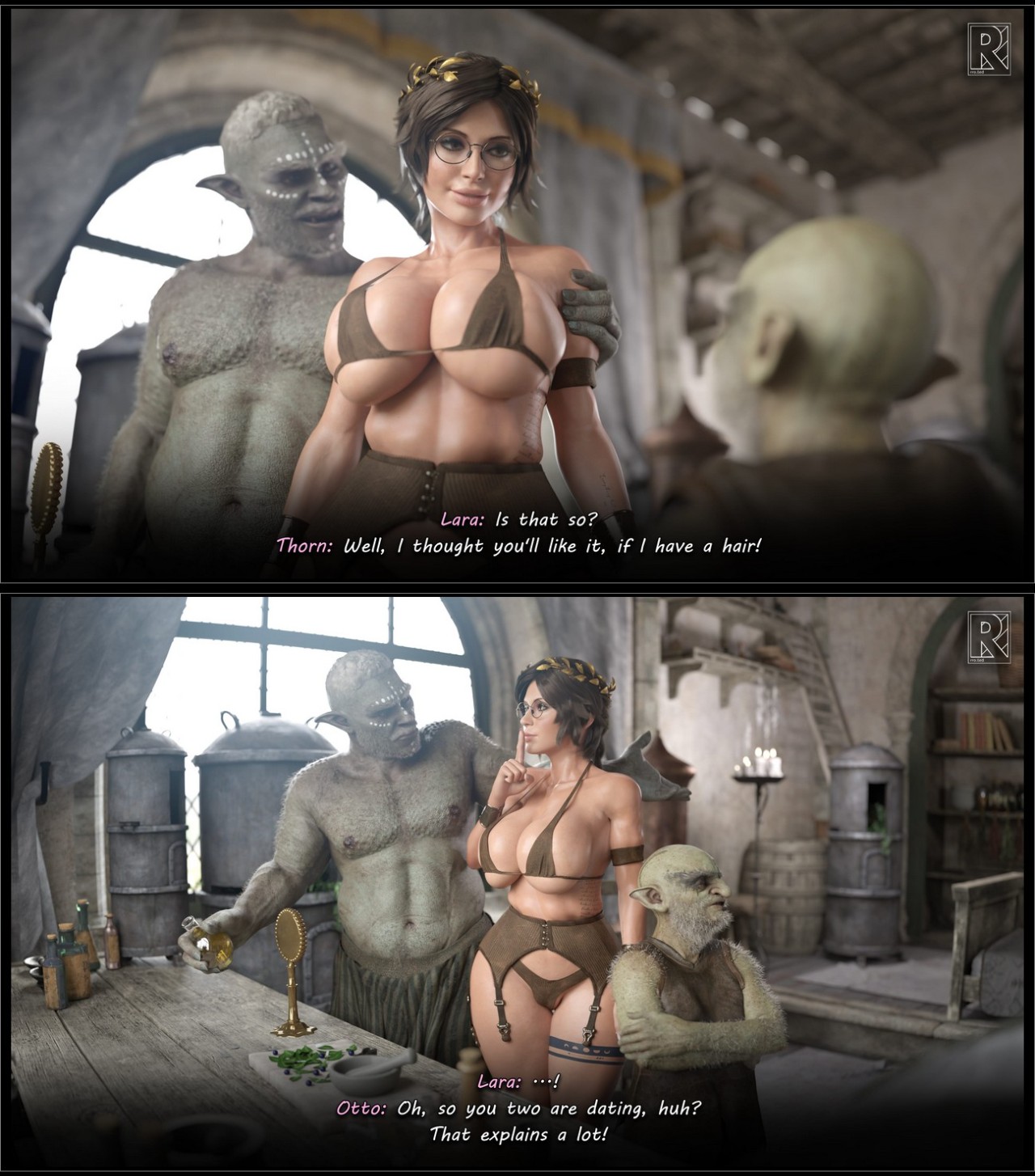 Lara's Lustful Adventure Part 7 Porn Comic english 07