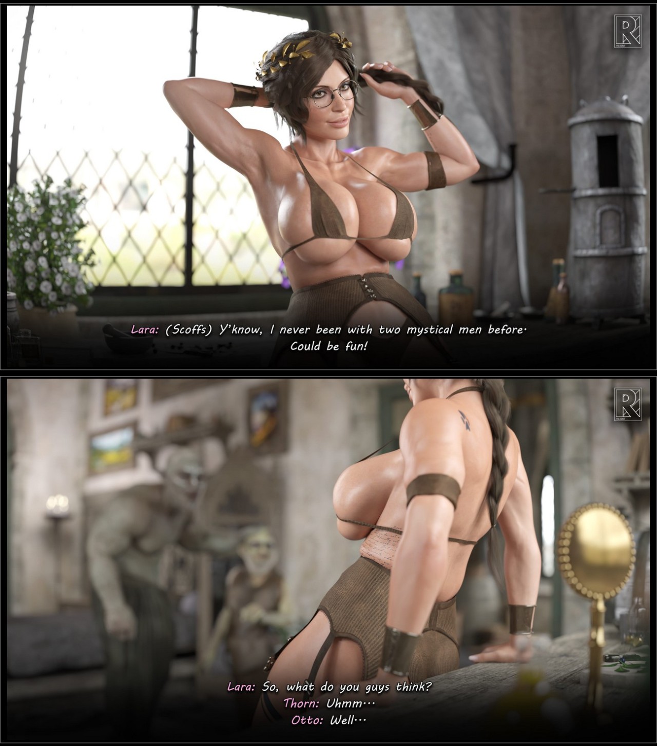 Lara's Lustful Adventure Part 7 Porn Comic english 10