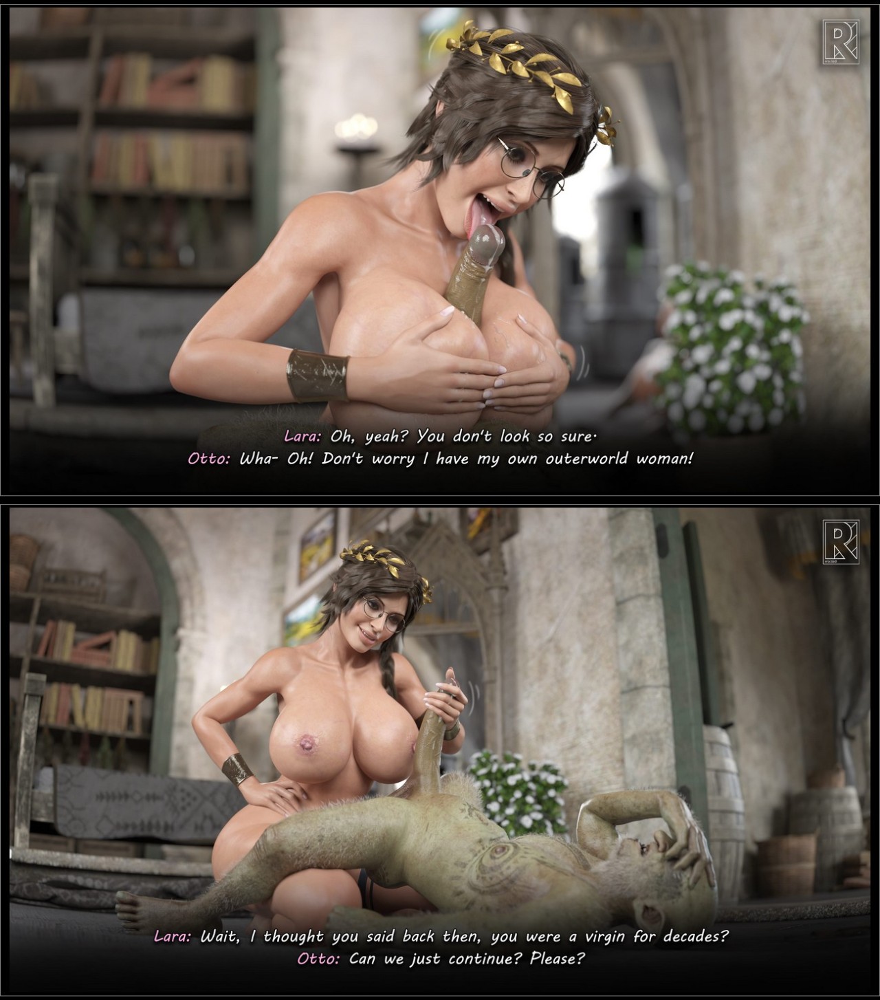 Lara's Lustful Adventure Part 7 Porn Comic english 37