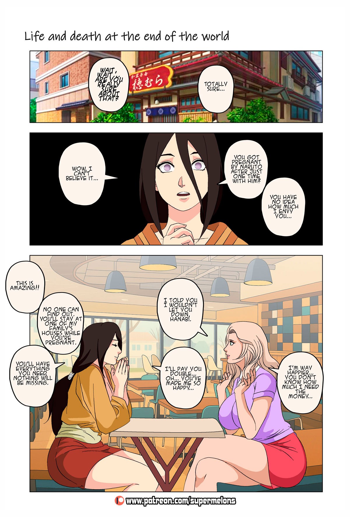 Life And Death At The End Of The World Porn Comic english 93