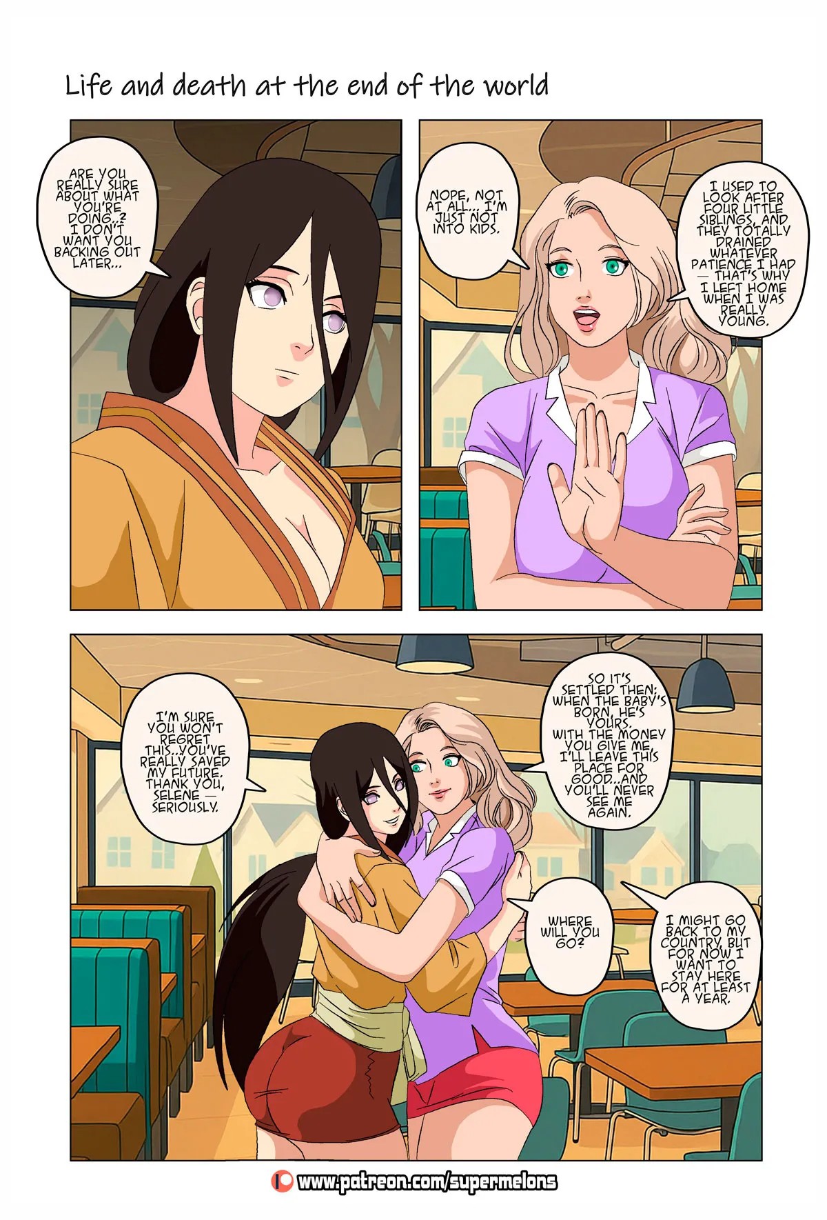 Life And Death At The End Of The World Porn Comic english 94