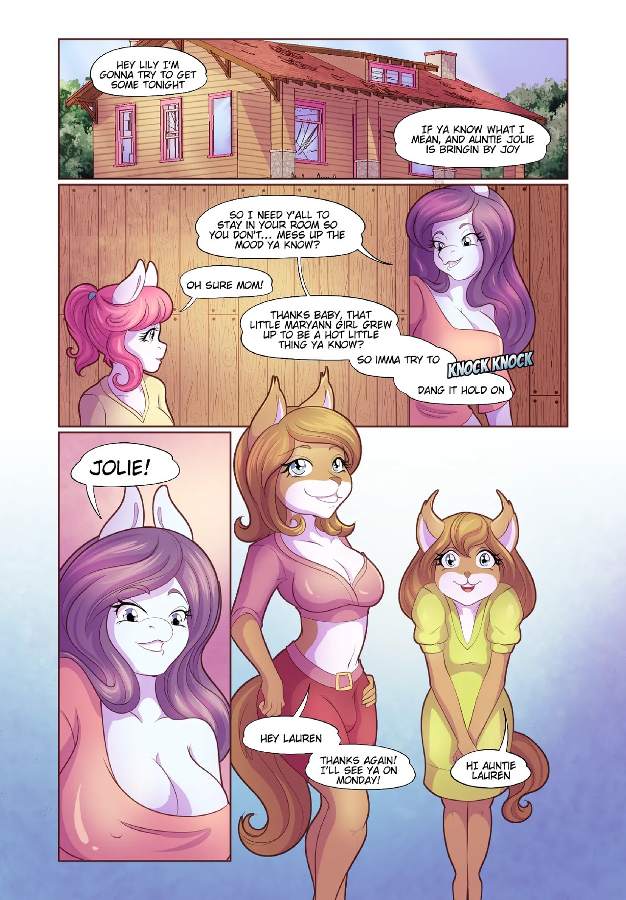 Lily Meadows Part 4: Agent Red Girl And Pink Candy Porn Comic english 02