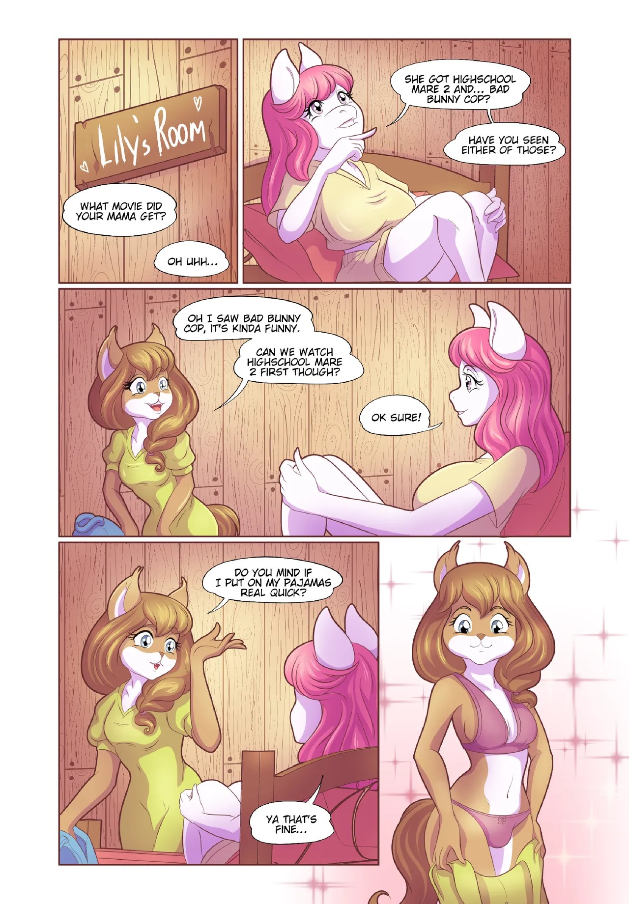 Lily Meadows Part 4: Agent Red Girl And Pink Candy Porn Comic english 04